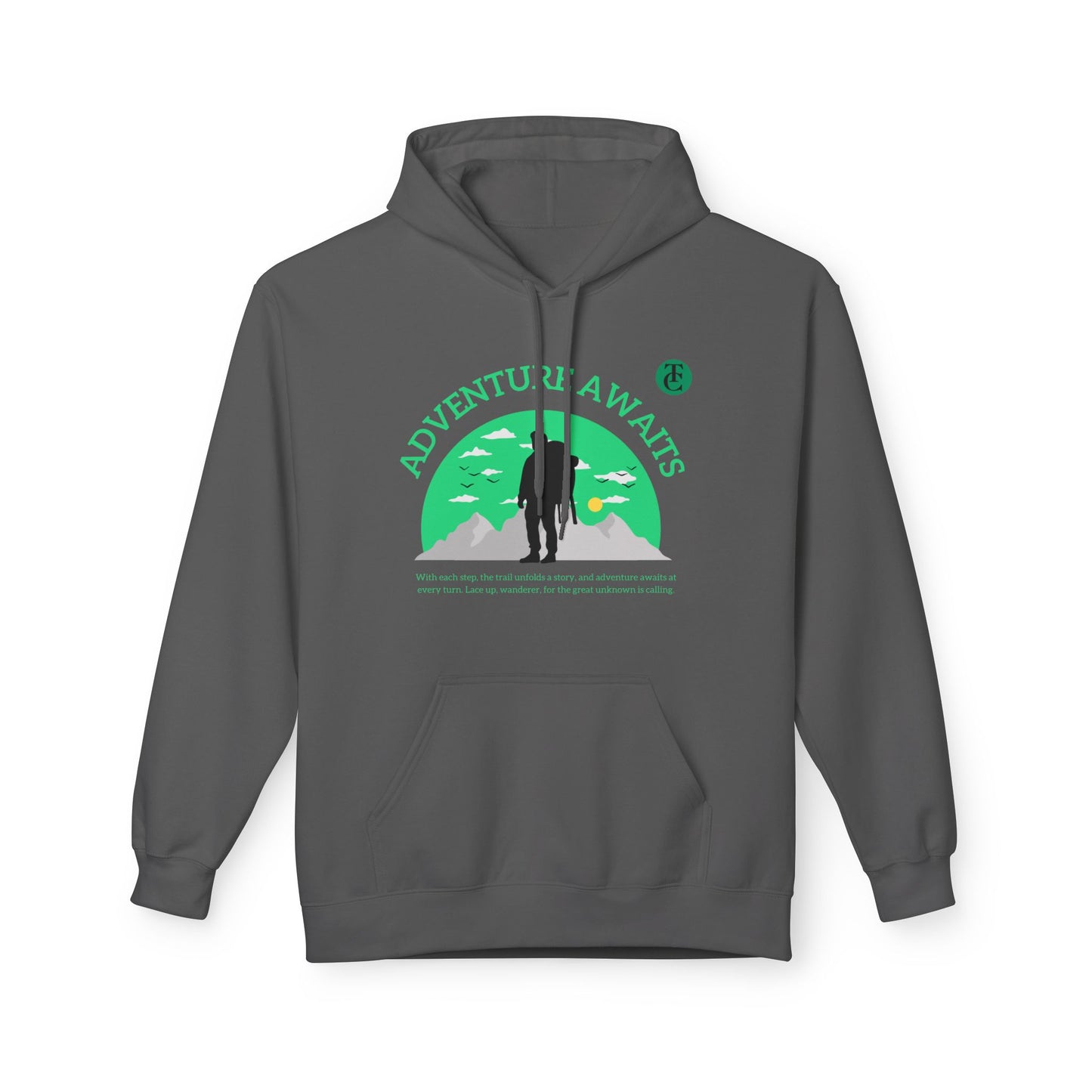 Adventure Awaits Fleece Hoodie – Cozy Travel & Outdoor Gear - THE CATCH