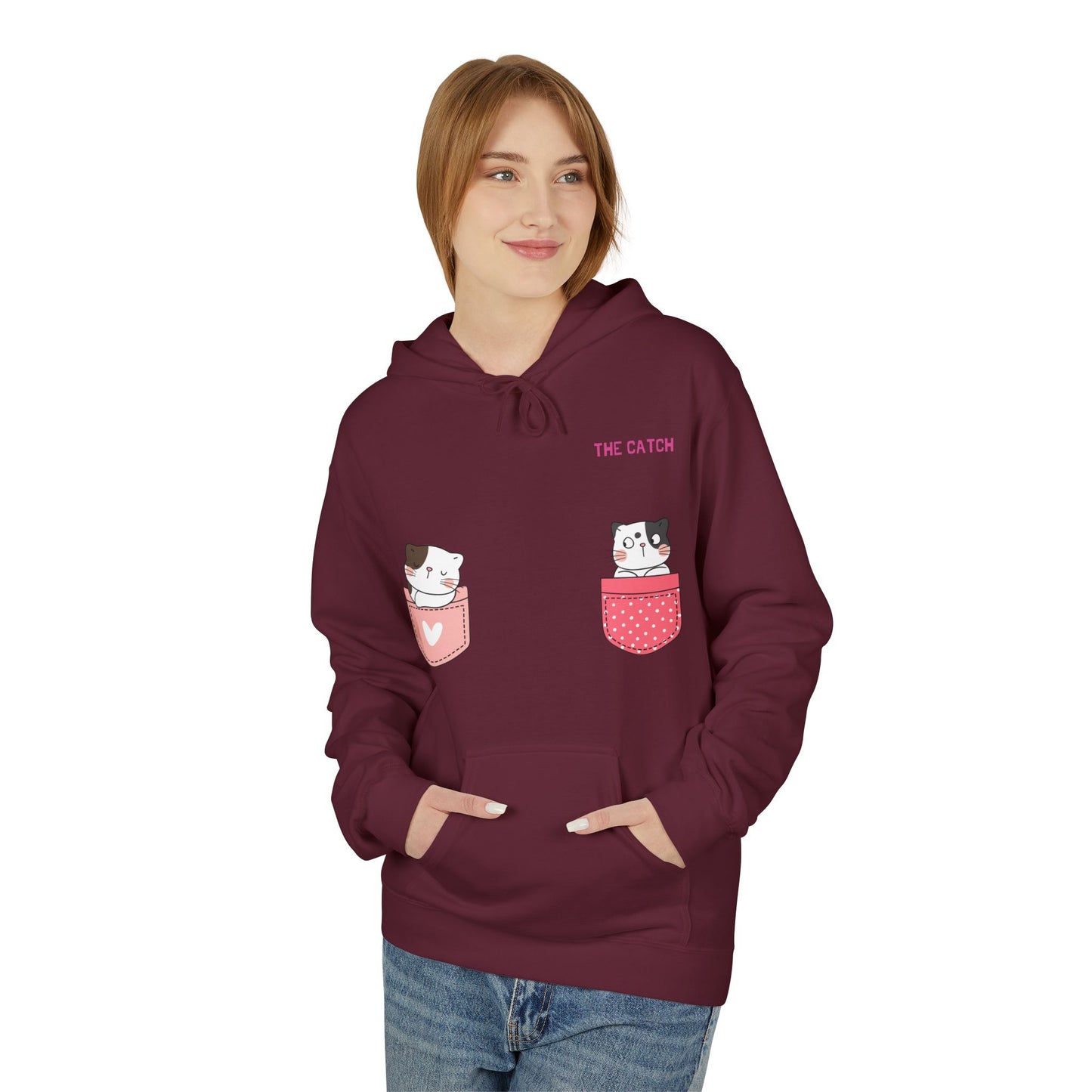Cute Pets Pocket Fleece Hoodie - Softstyle Sweatshirt - THE CATCH