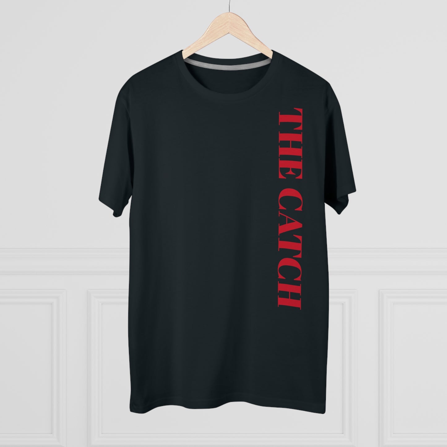 Men's Modern-fit Tee - 'The Catch' Graphic Tee with 'Reincarnation' Design