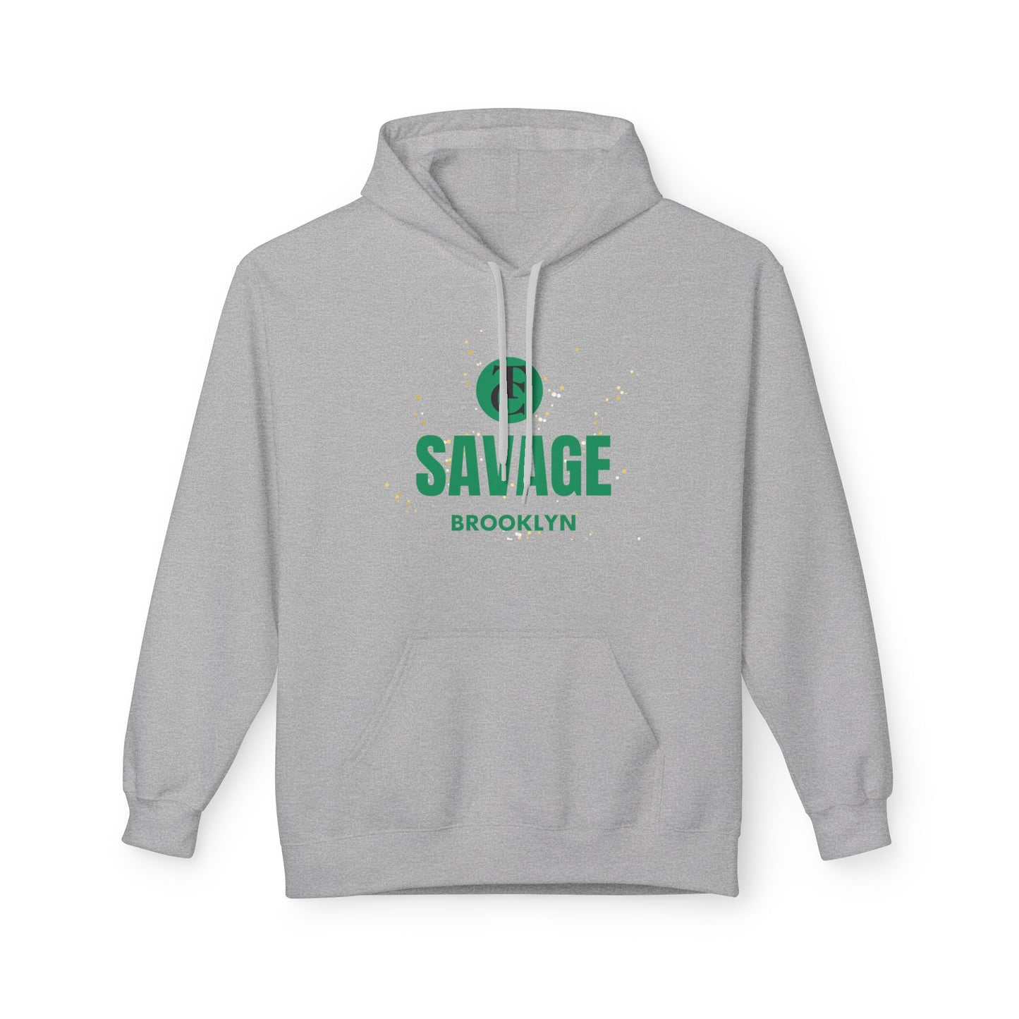 Savage Brooklyn Midweight Fleece Hoodie - Casual Streetwear Fashion - THE CATCH