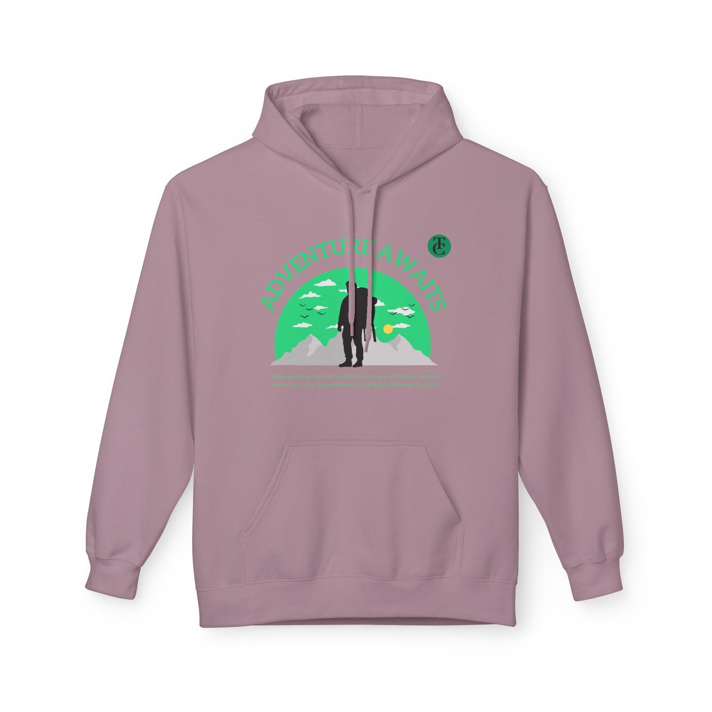 Adventure Awaits Fleece Hoodie – Cozy Travel & Outdoor Gear - THE CATCH