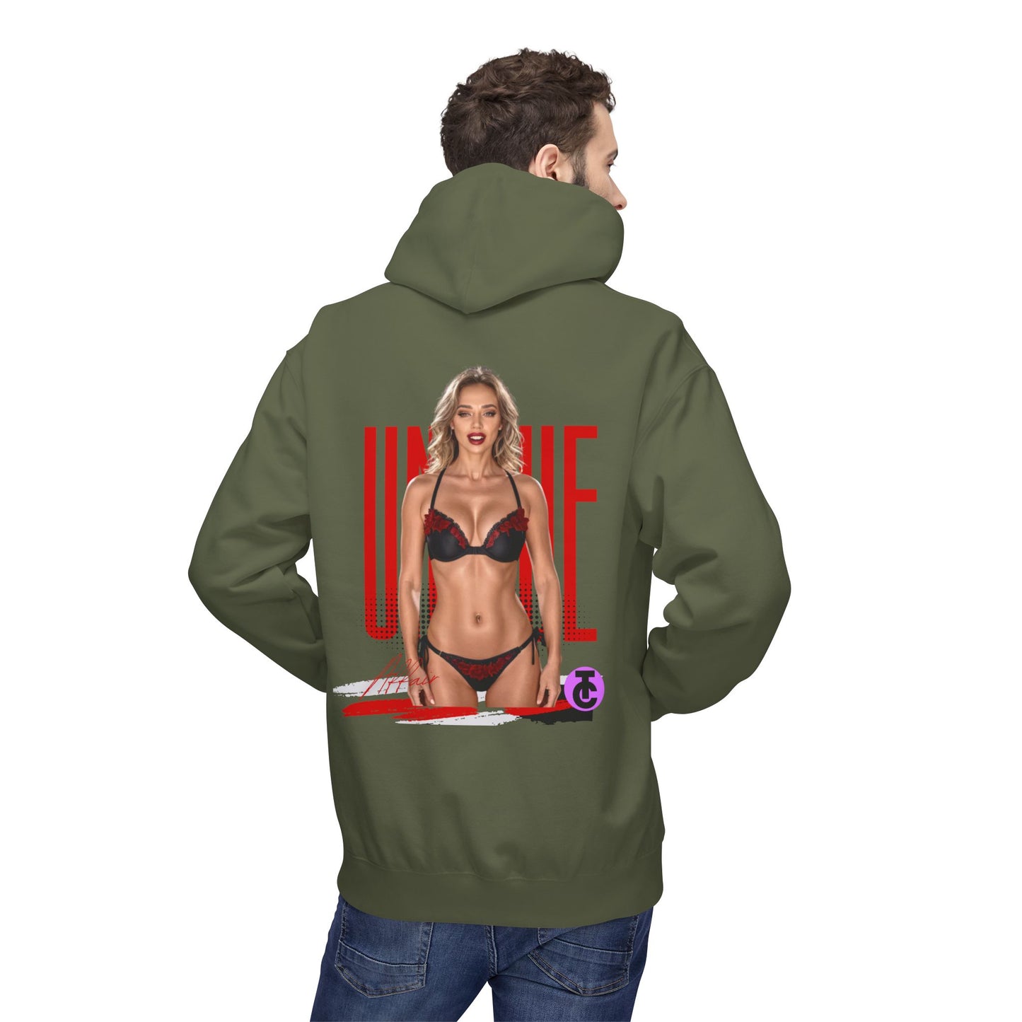 Unique Softstyle Fleece Hoodie - Trendy Graphic Sweatshirt