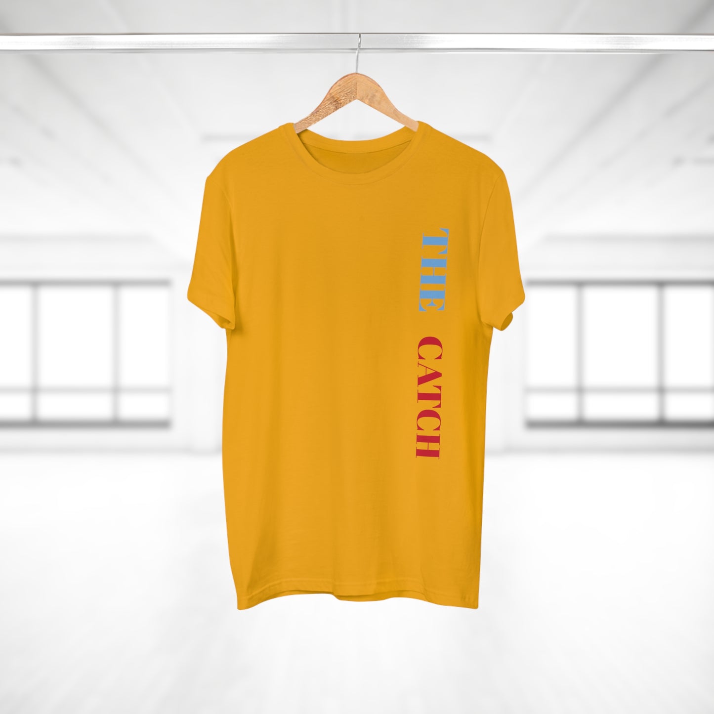 Men's Graphic T-Shirt - 'The Catch' Fallen Angel Design