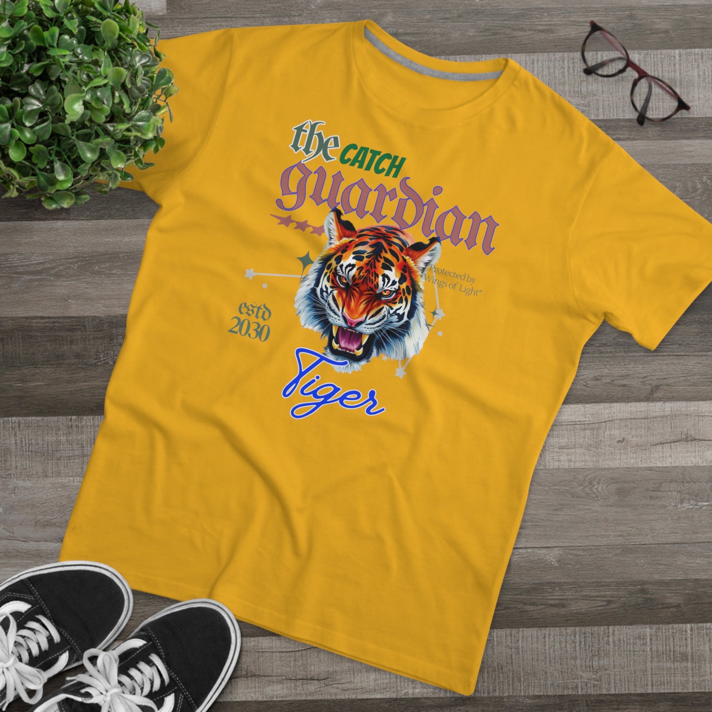 Men's Modern-fit Tiger Graphic Tee - The Catch Guardian 2030 - THE CATCH