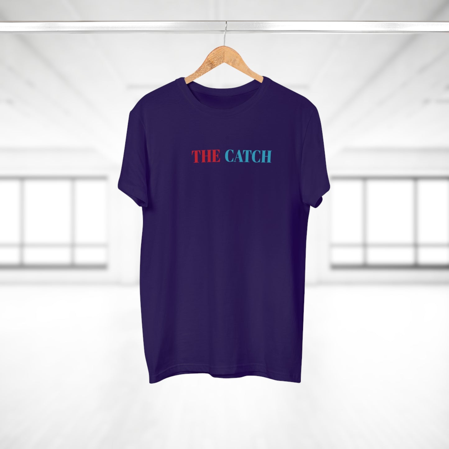 Men's Graphic T-Shirt - "The Catch" with Skull Design