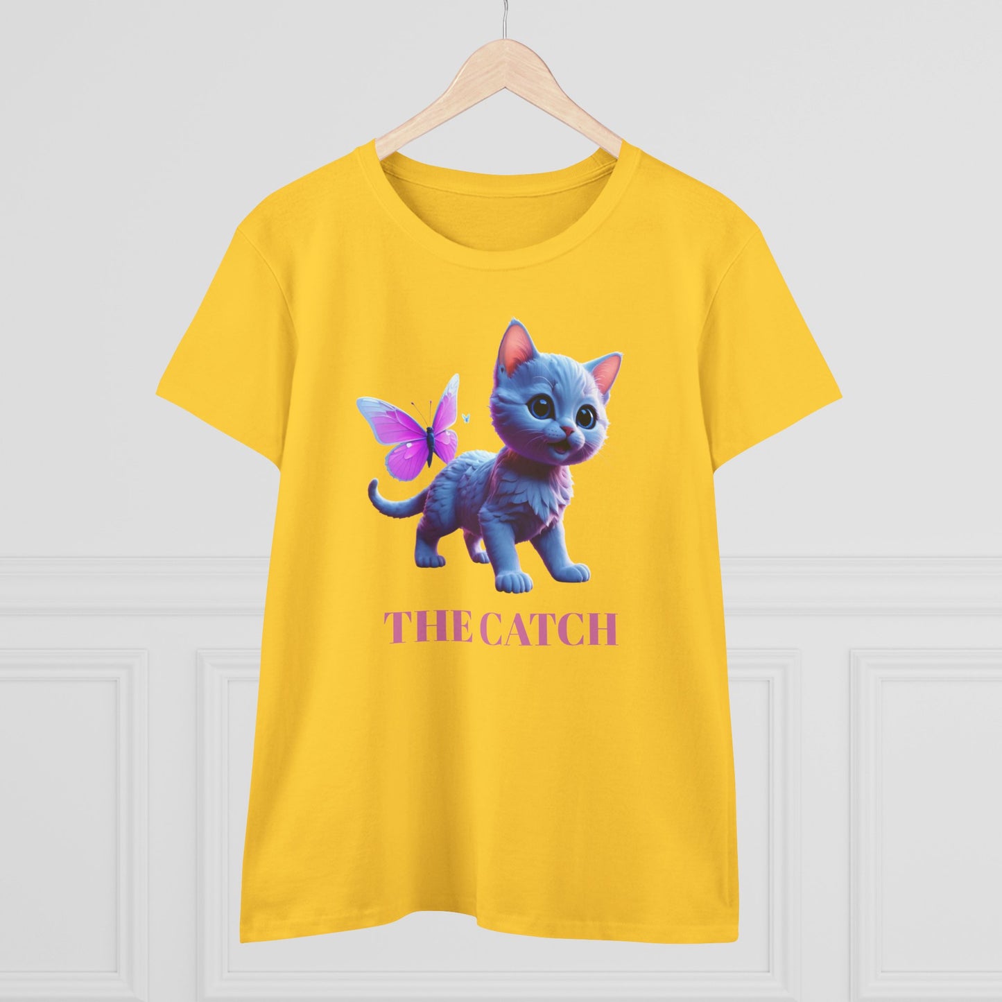 Women's Midweight Cotton Tee - THE CATCH