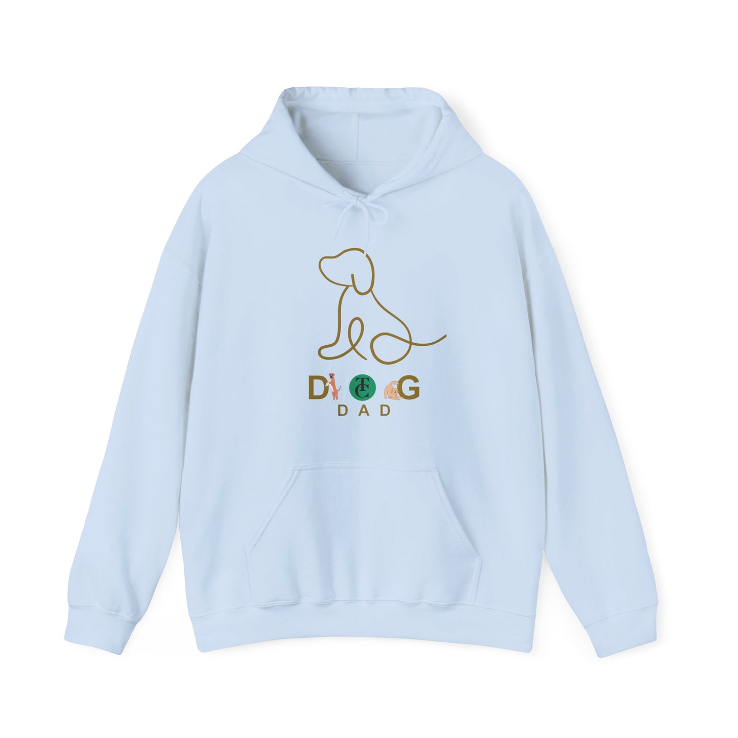 Dog Dad Hoodie - Cozy Gift for Pet Lovers, Casual Wear, Dog Enthusiast Apparel, Father's Day, Birthday Gift - THE CATCH