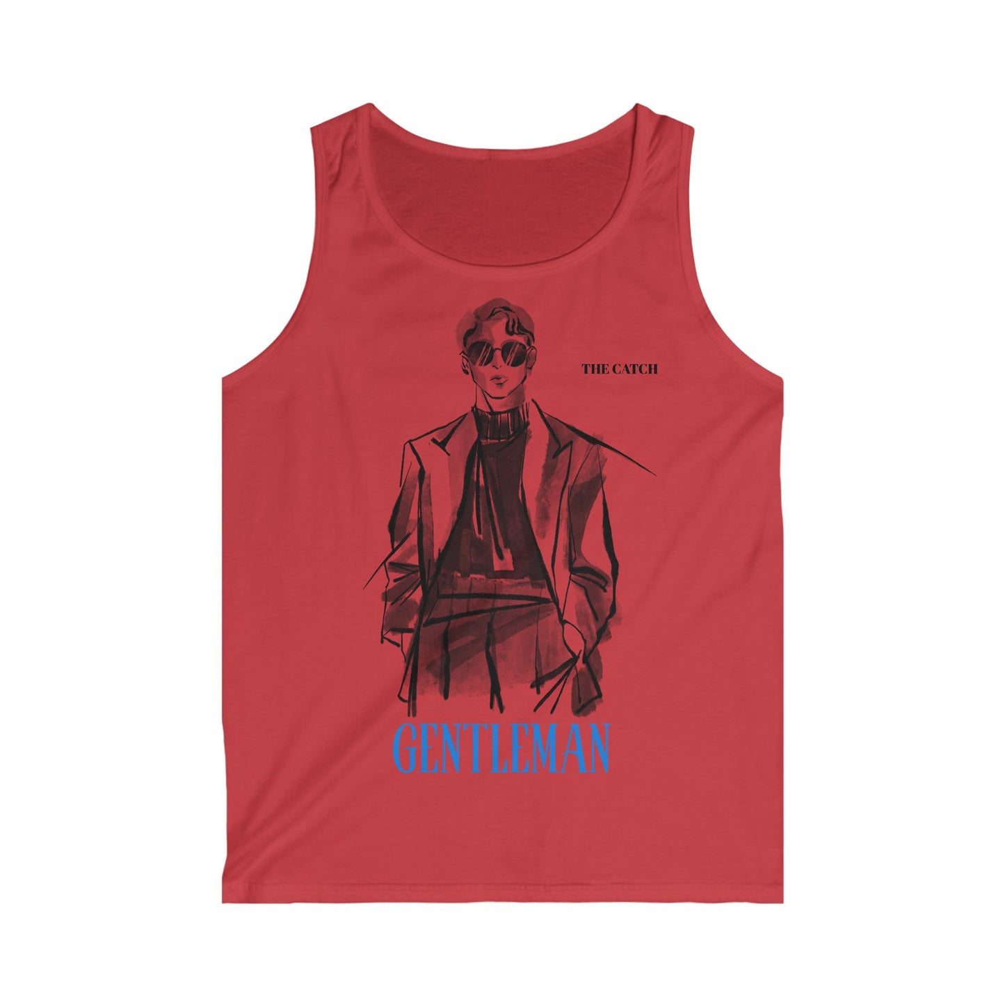 Stylish Men's Tank Top - 'Gentleman' Design for Casual Wear - THE CATCH