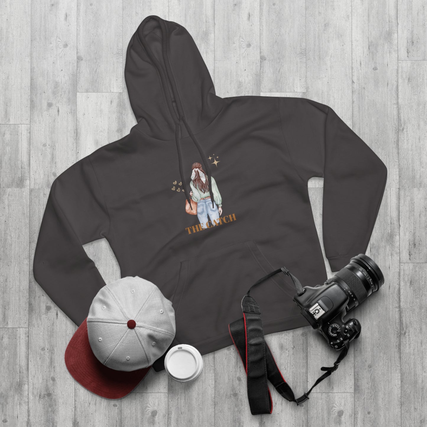 Stylish Pullover Hoodie - "THE CATCH" Design for Everyday Comfort - THE CATCH