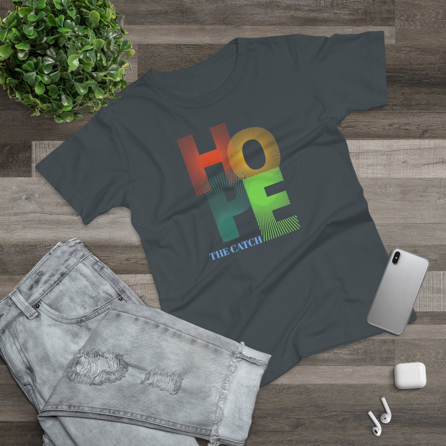 Hope Graphic Women's T-Shirt - Uplifting Casual Wear - THE CATCH