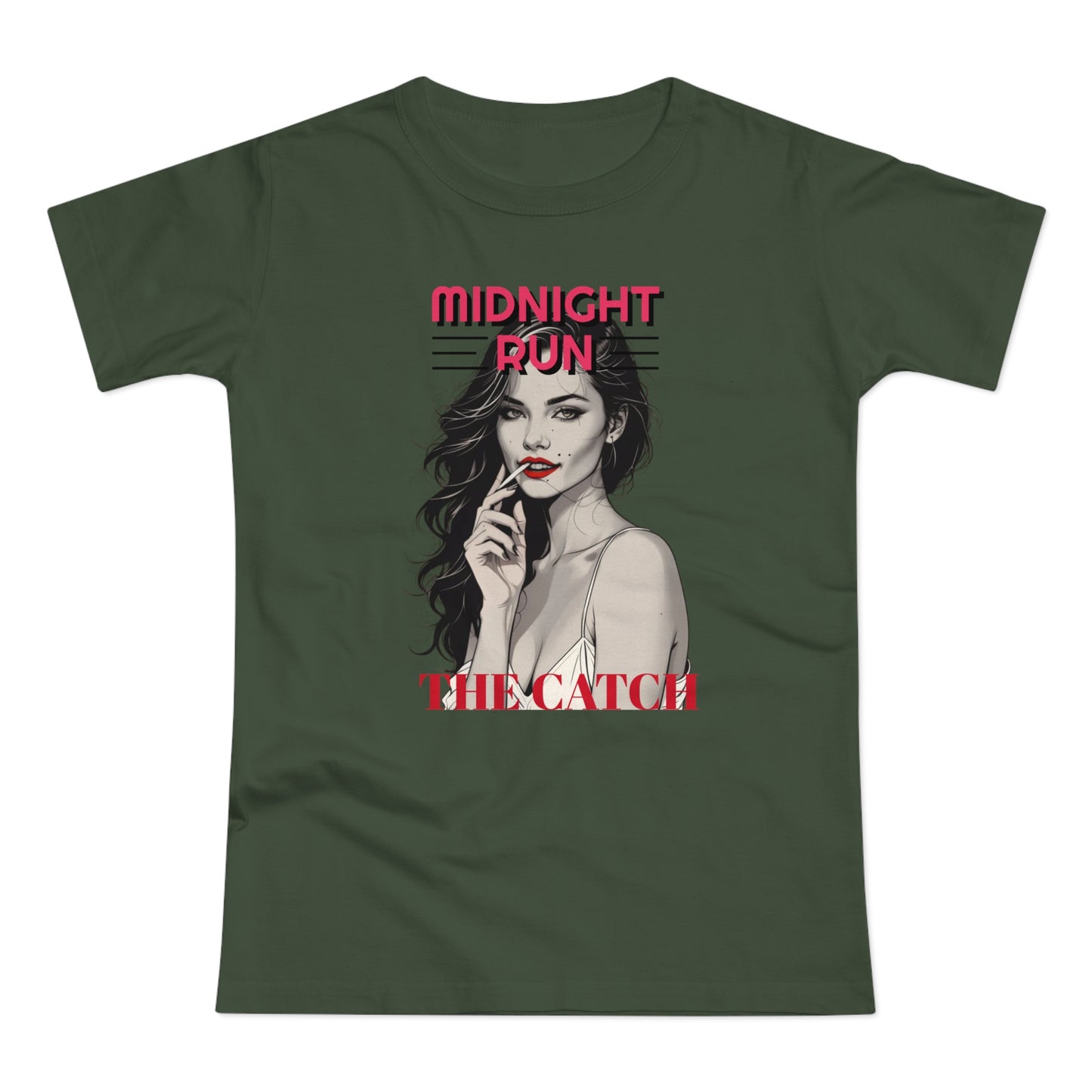Midnight Run Women's Graphic T-Shirt - The Catch Design - THE CATCH