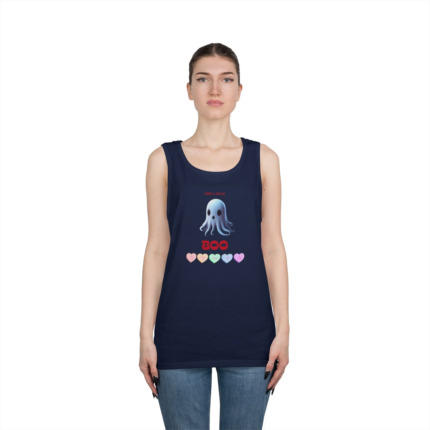 Woman's Heavy Cotton Tank Top - THE CATCH