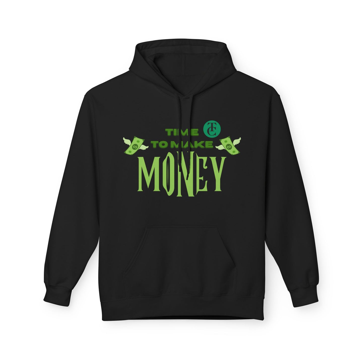 Money Motivational Hoodie, Cozy Fleece Sweatshirt, Gift for Entrepreneurs, Casual Wear, Unique Business Apparel - THE CATCH