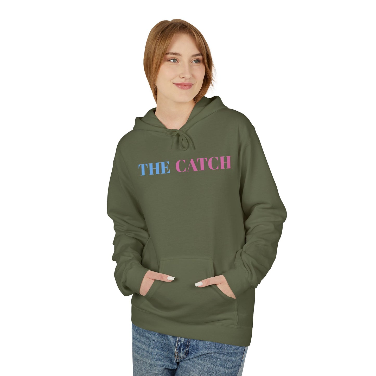 Midweight Hoodie - "Live in the Moment" Casual Fleece Sweatshirt
