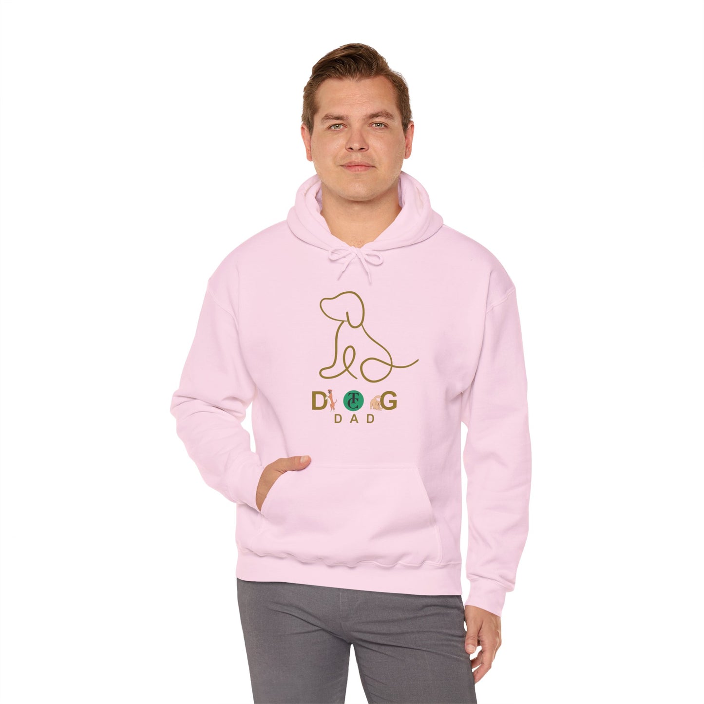 Dog Dad Hoodie - Cozy Gift for Pet Lovers, Casual Wear, Dog Enthusiast Apparel, Father's Day, Birthday Gift