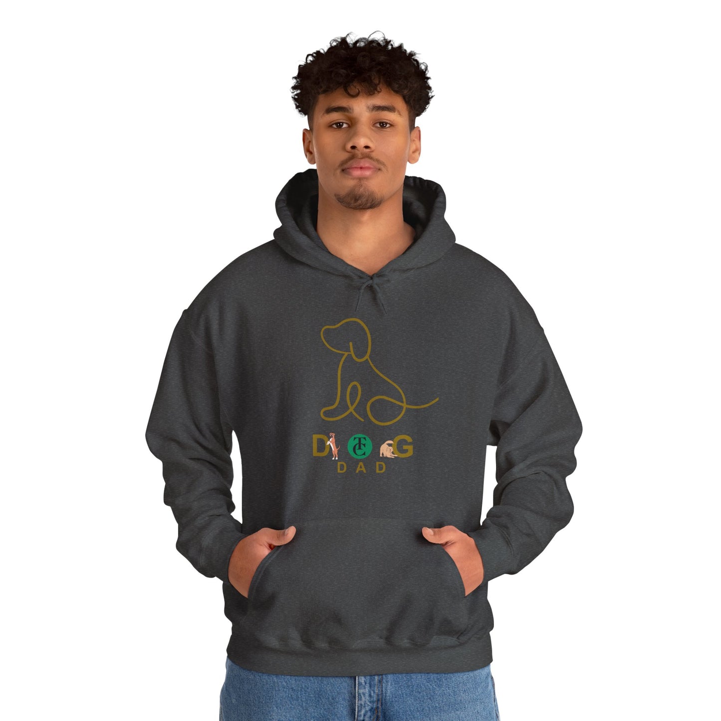 Dog Dad Hoodie - Cozy Gift for Pet Lovers, Casual Wear, Dog Enthusiast Apparel, Father's Day, Birthday Gift