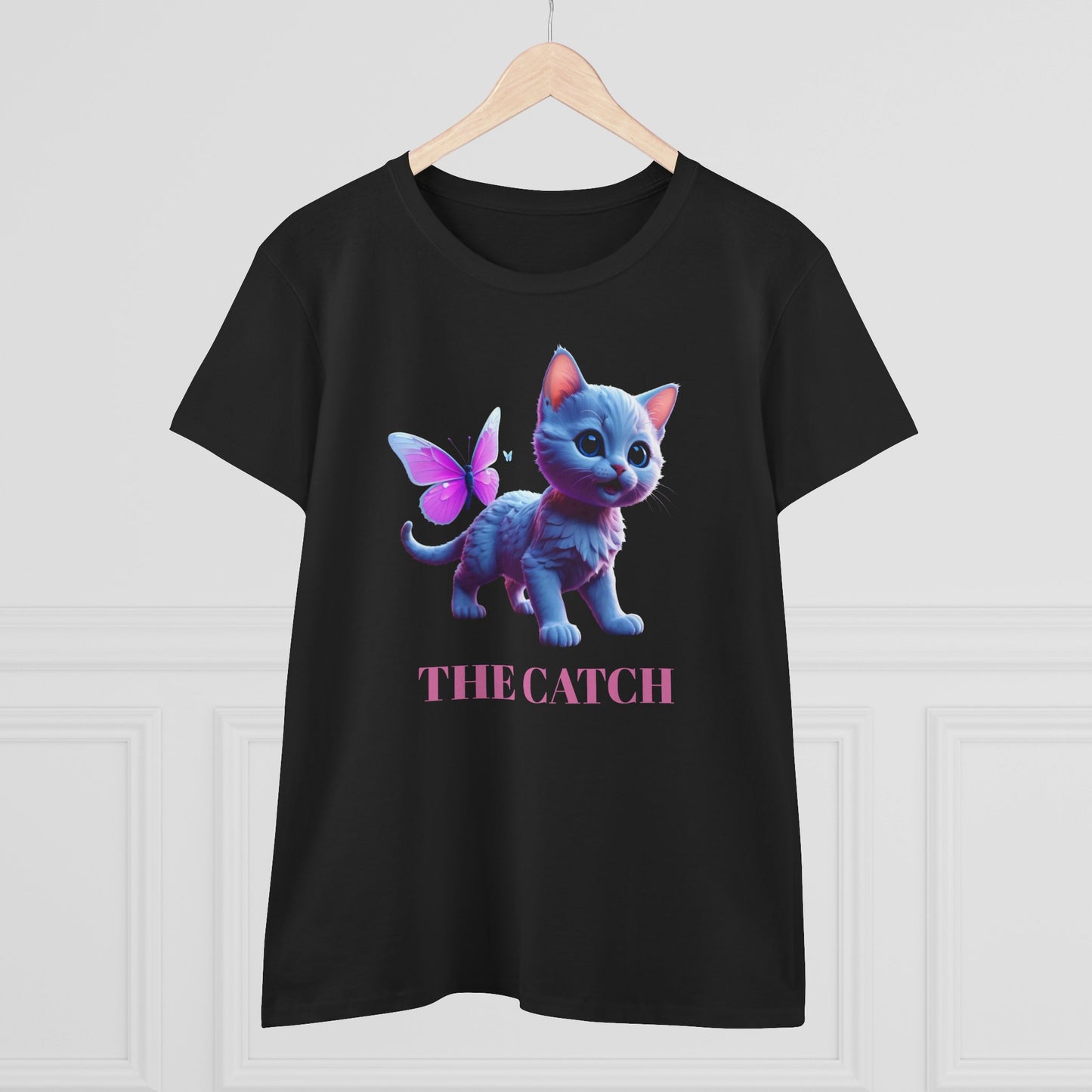 Women's Midweight Cotton Tee - THE CATCH