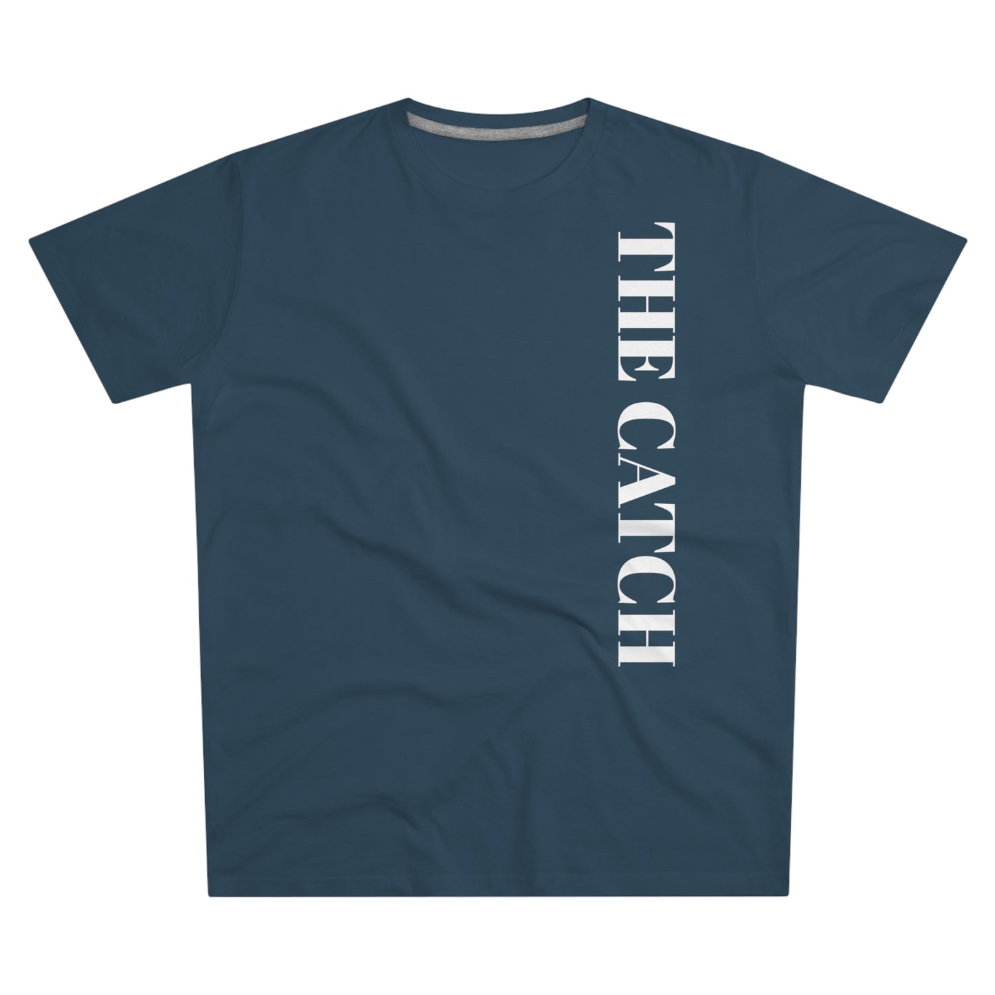 Men's Modern-Fit Tee - 'The Catch' Statement Shirt - THE CATCH