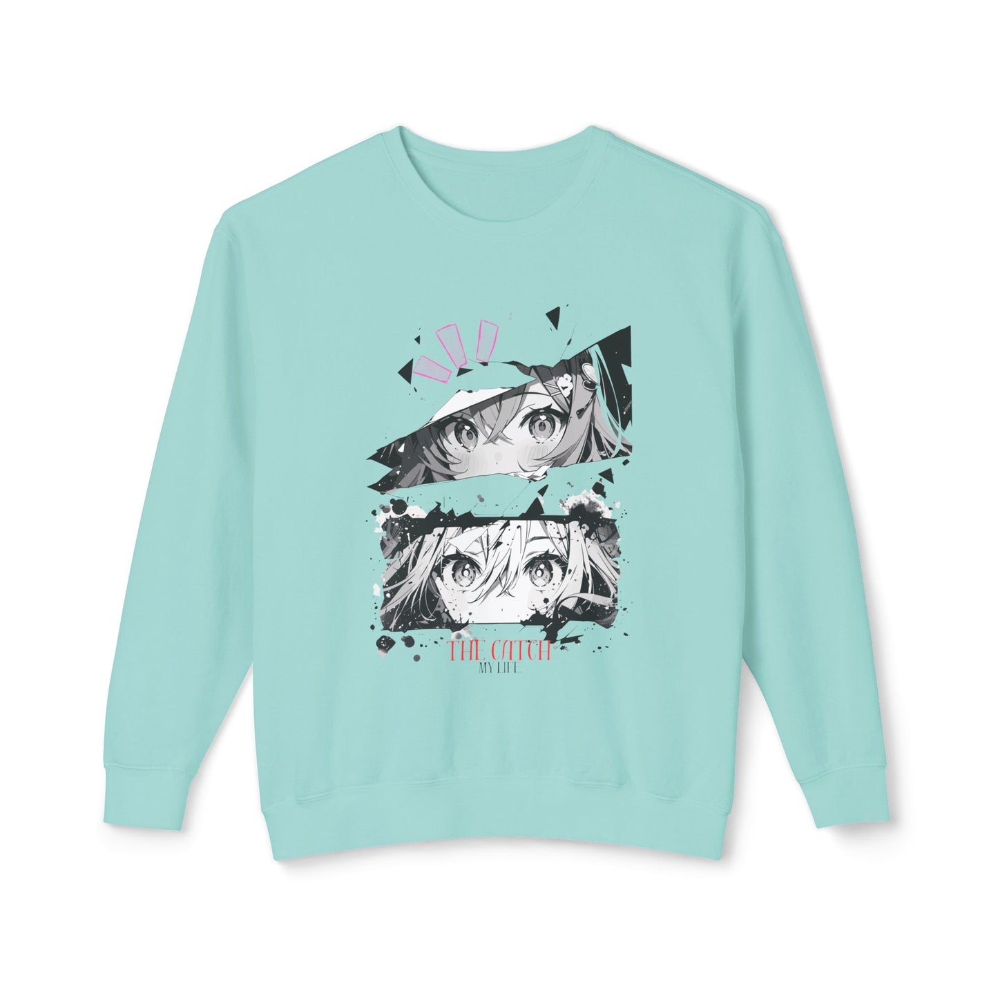 Anime Graphic Women's Lightweight Crewneck Sweatshirt - Perfect Gift for Fans