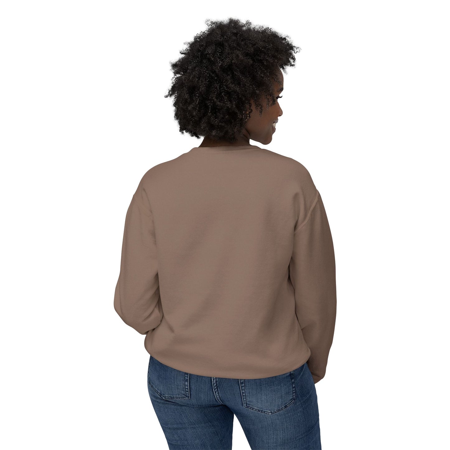 Breathe Floral Crewneck Sweatshirt - Women's Lightweight Casual Wear