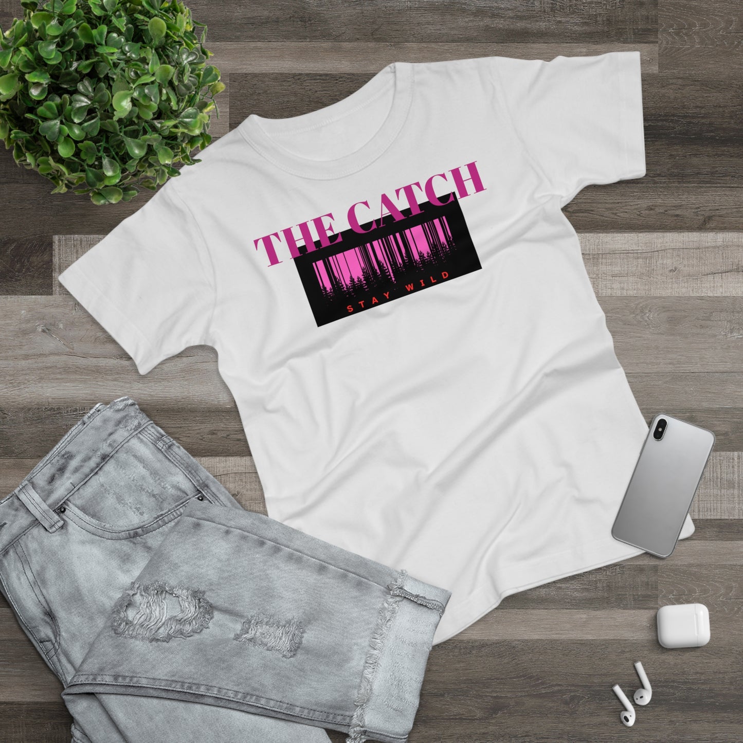 Stay Wild T-Shirt for Adventurous Women | Casual Comfort | Perfect Gift - THE CATCH