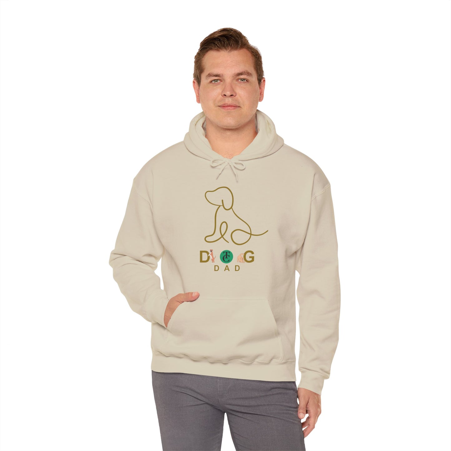 Dog Dad Hoodie - Cozy Gift for Pet Lovers, Casual Wear, Dog Enthusiast Apparel, Father's Day, Birthday Gift - THE CATCH