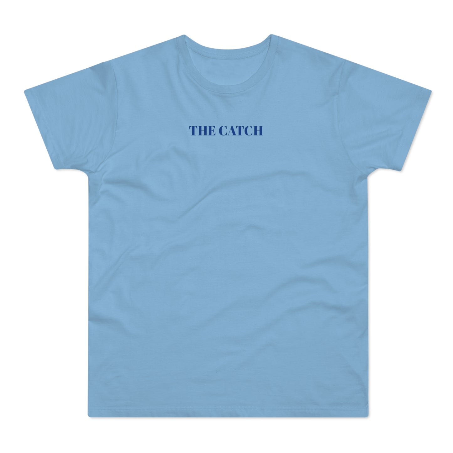 Men's Orange T-Shirt with 'The Catch' and Authentic Design - Perfect for Casual Wear & Gifts