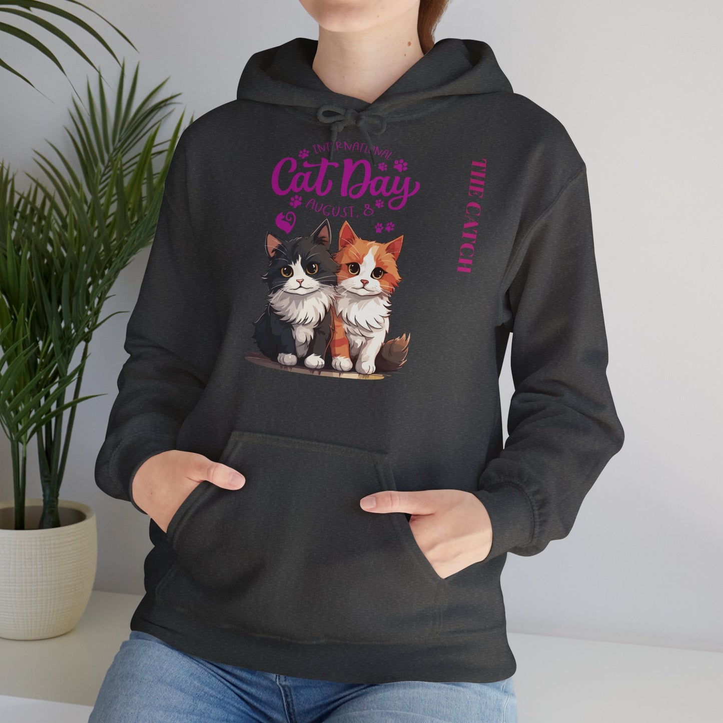 Cute Cat Day Hoodie - Celebrate Your Feline Friends!