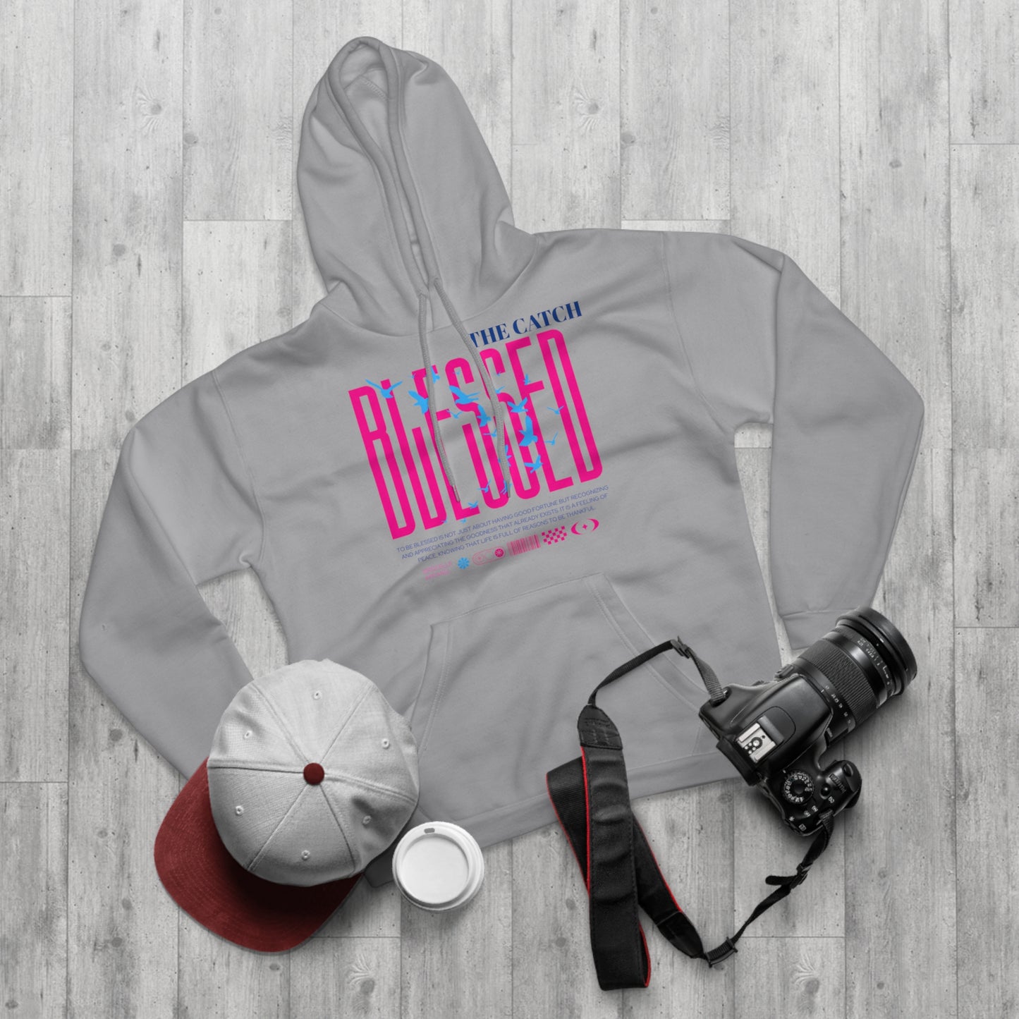 Blessed Pullover Hoodie - Comfy Spiritual Wear for Everyday Inspiration