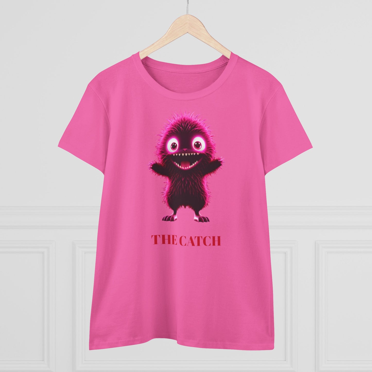 Women's Midweight Cotton Tee - THE CATCH
