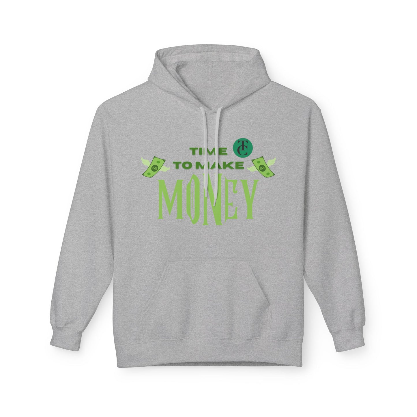 Money Motivational Hoodie, Cozy Fleece Sweatshirt, Gift for Entrepreneurs, Casual Wear, Unique Business Apparel - THE CATCH