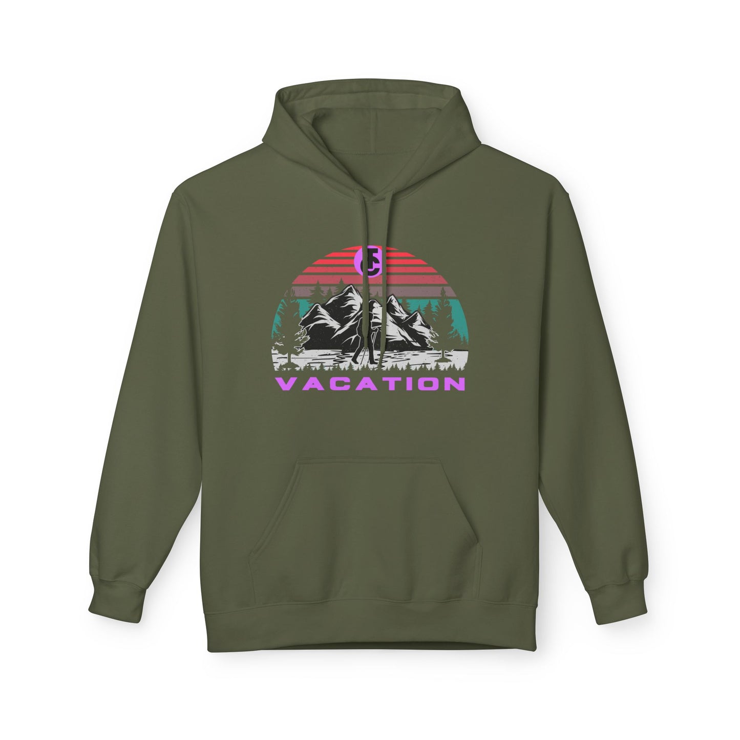 Vacation Vibes Fleece Hoodie - Softstyle - THE CATCH