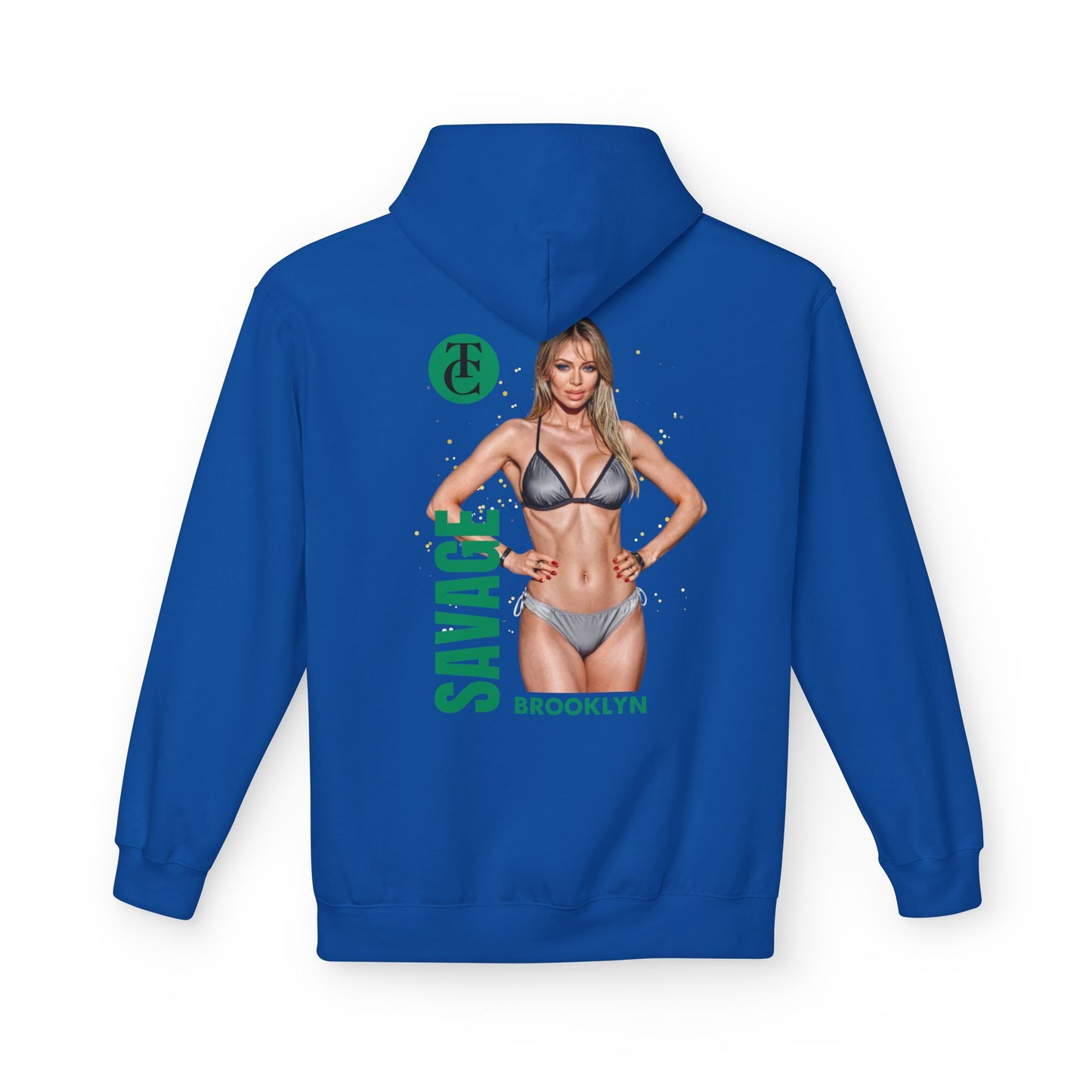 Savage Brooklyn Midweight Fleece Hoodie - Casual Streetwear Fashion