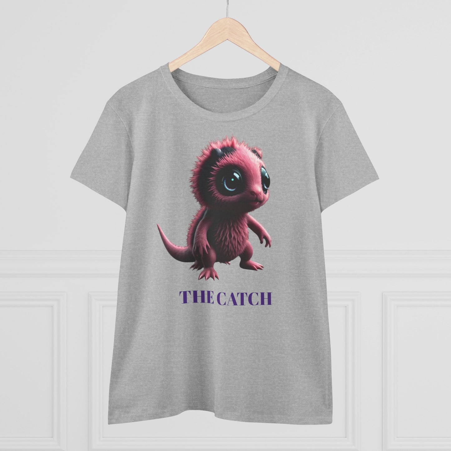 Women's Midweight Cotton Tee - THE CATCH