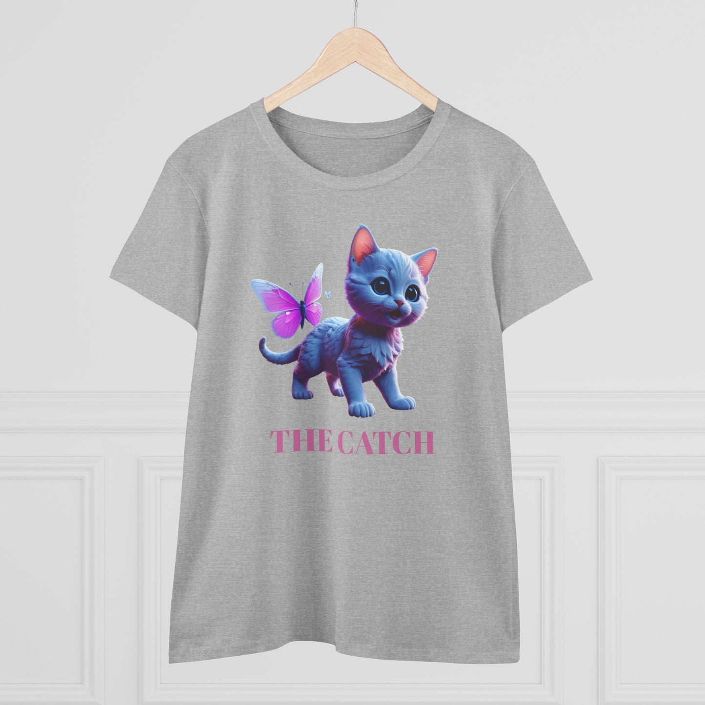 Women's Midweight Cotton Tee - THE CATCH