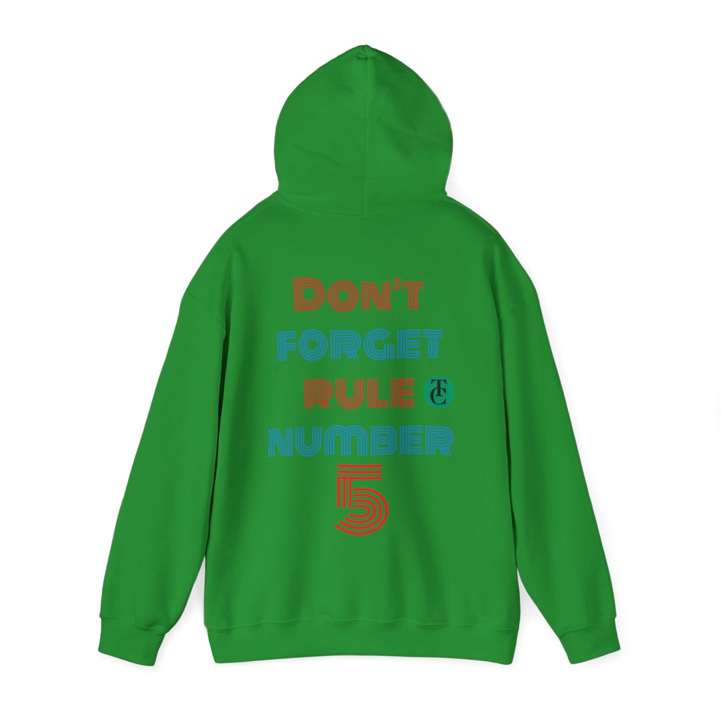 Stylish Reminder Hoodie - Perfect Gift for Friends, Casual Wear, Rule Number 5, Cozy Sweatshirt, Laid-back Fashion