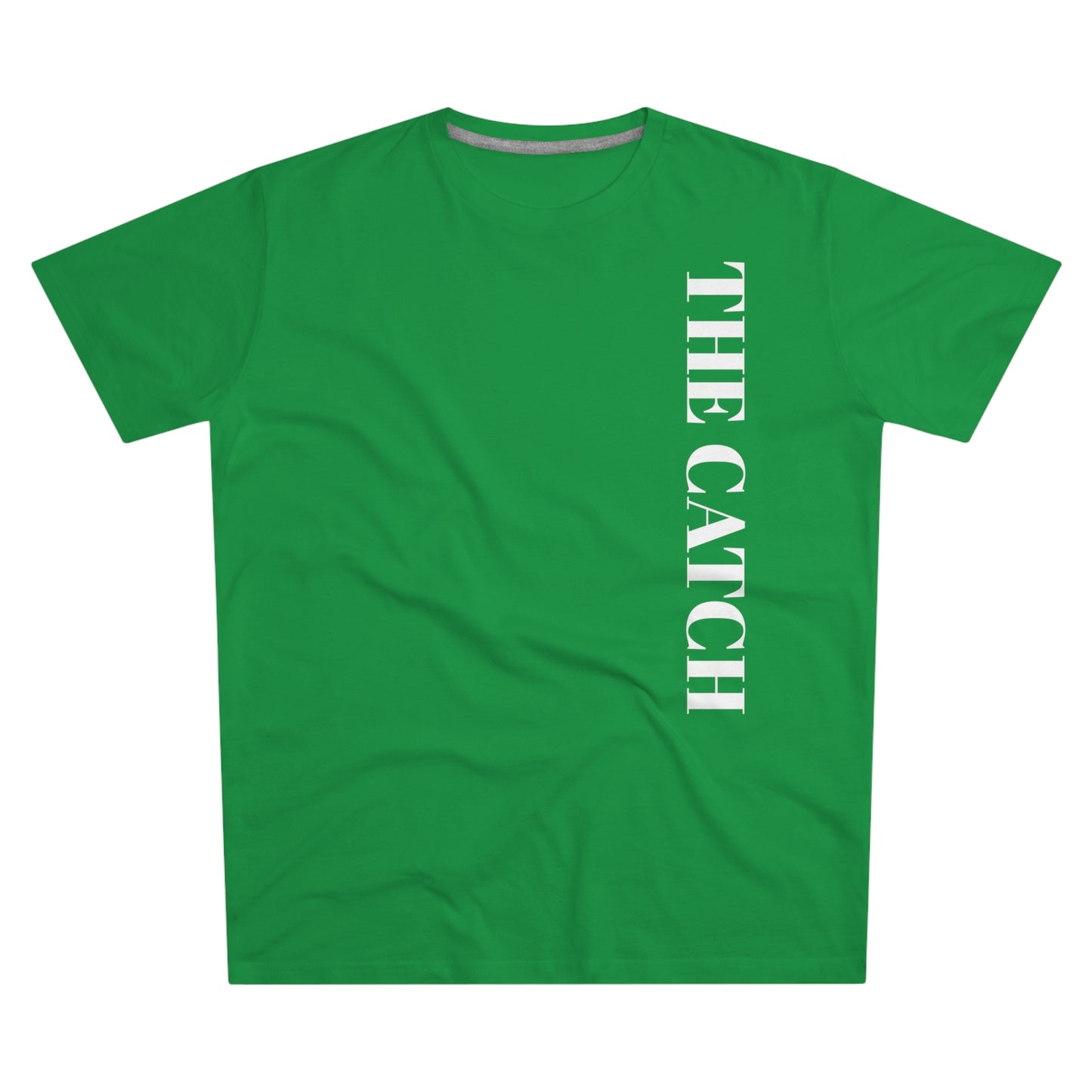 Men's Modern-Fit Tee - Stylish Casual Tee with "THE CATCH" Design