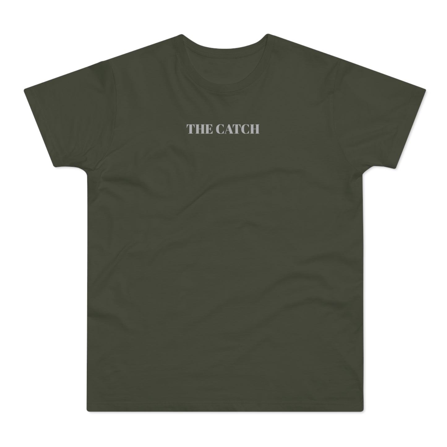 Men's Orange T-Shirt with 'The Catch' and Authentic Design - Perfect for Casual Wear & Gifts