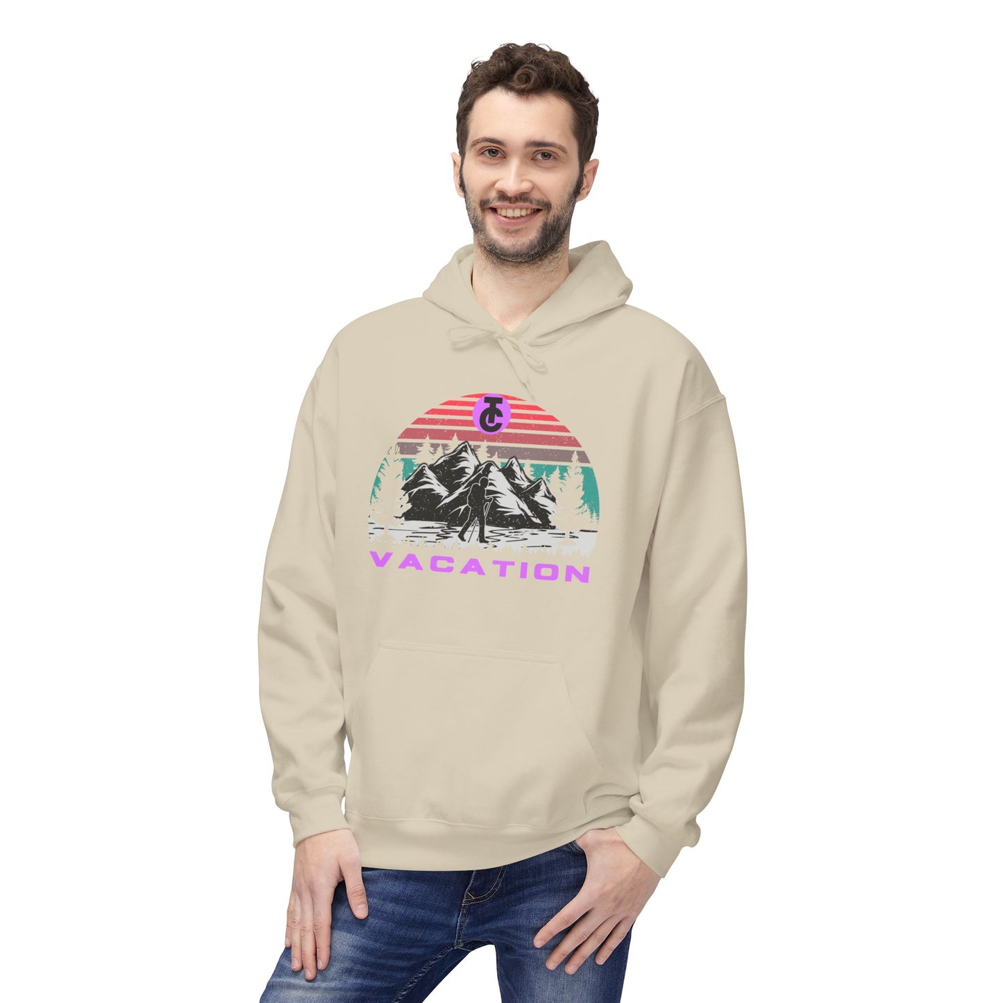 Vacation Vibes Fleece Hoodie - Softstyle - THE CATCH