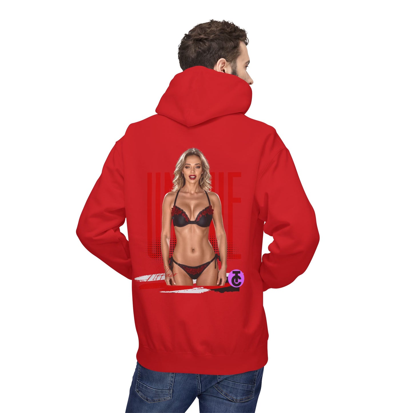 Unique Softstyle Fleece Hoodie - Trendy Graphic Sweatshirt
