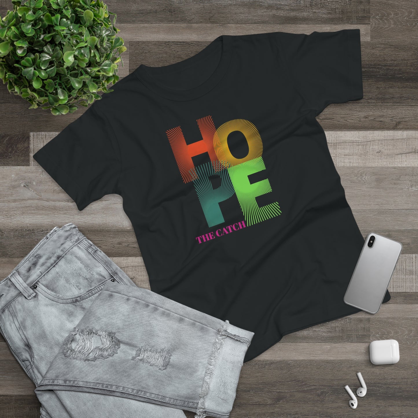 Hope Graphic Women's T-Shirt - Uplifting Casual Wear - THE CATCH