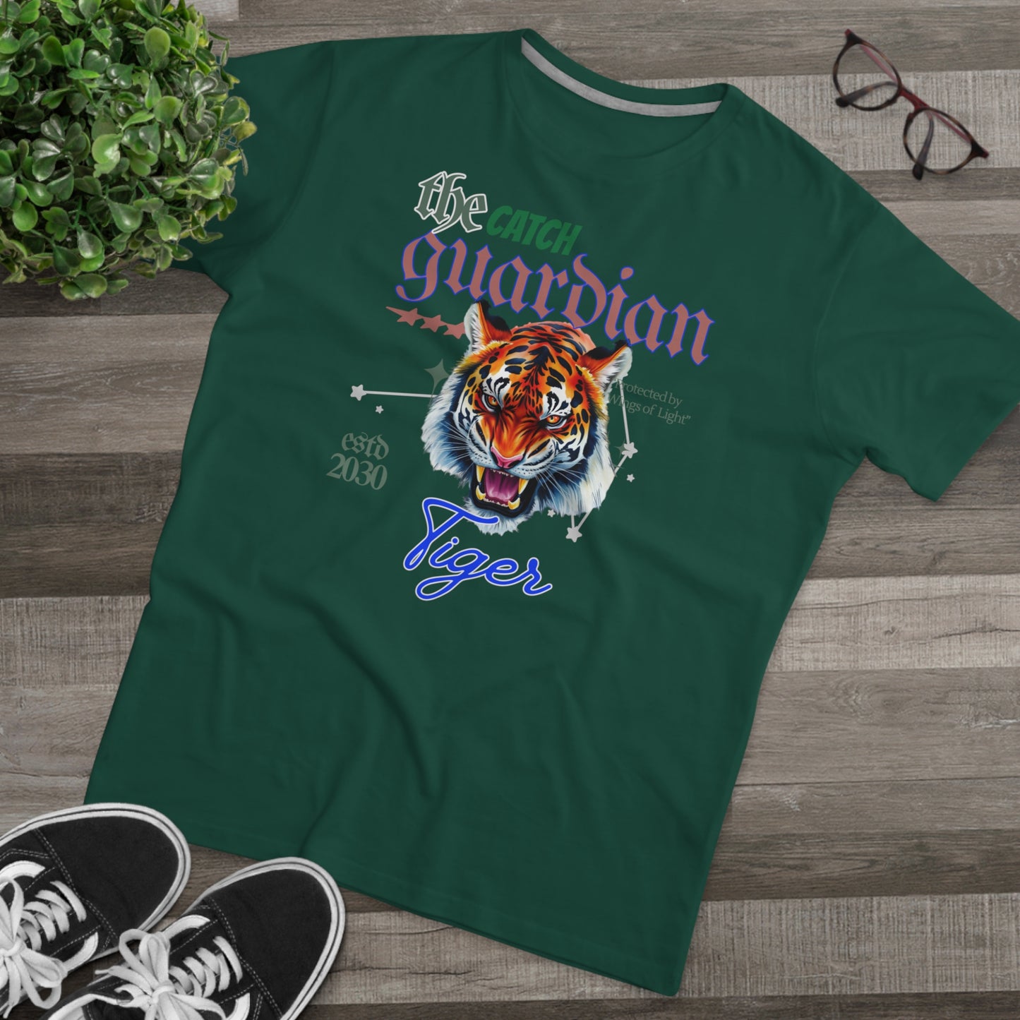 Men's Modern-fit Tiger Graphic Tee - The Catch Guardian 2030