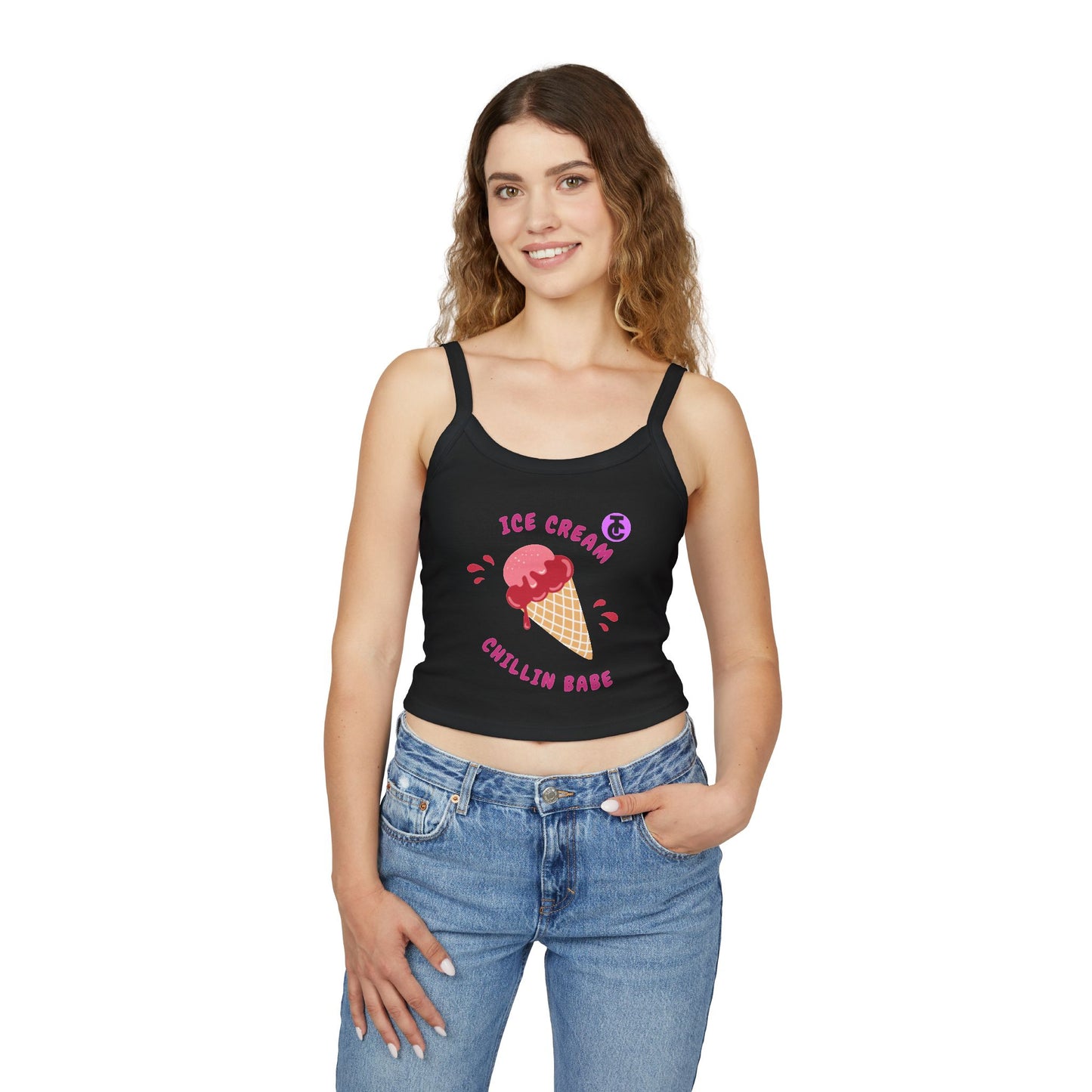 Ice Cream Chillin Babe Tank Top, Summer Fashion - THE CATCH
