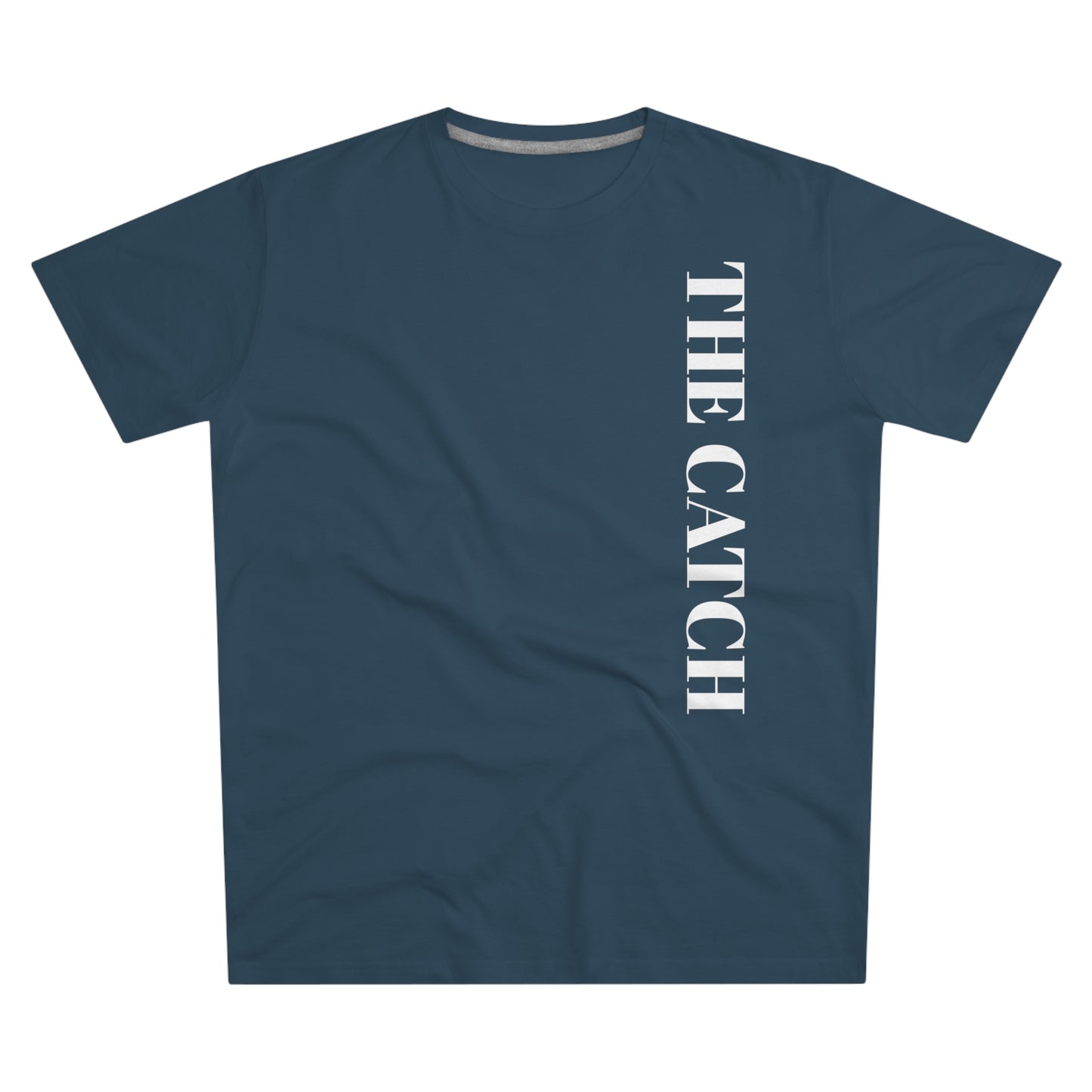 Men's Modern-Fit Tee - Stylish Casual Tee with "THE CATCH" Design