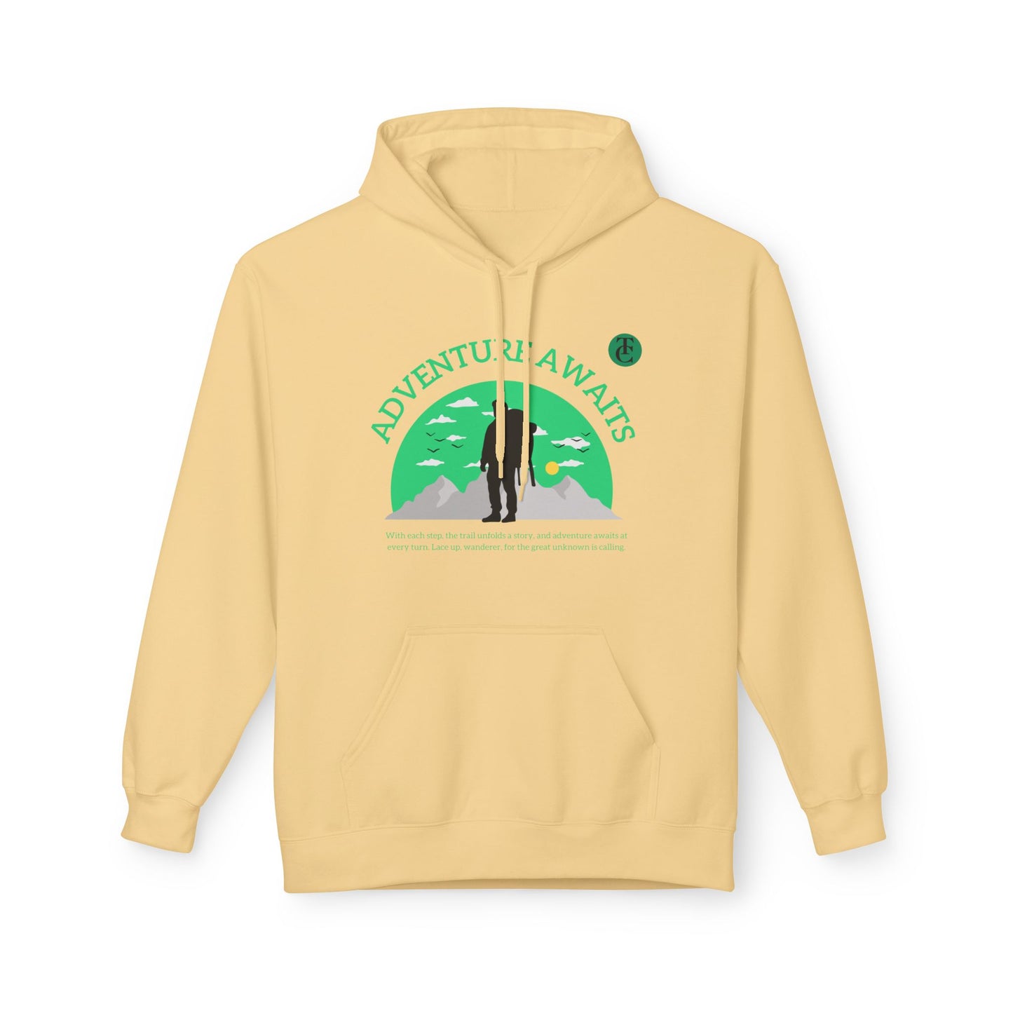 Adventure Awaits Fleece Hoodie – Cozy Travel & Outdoor Gear - THE CATCH