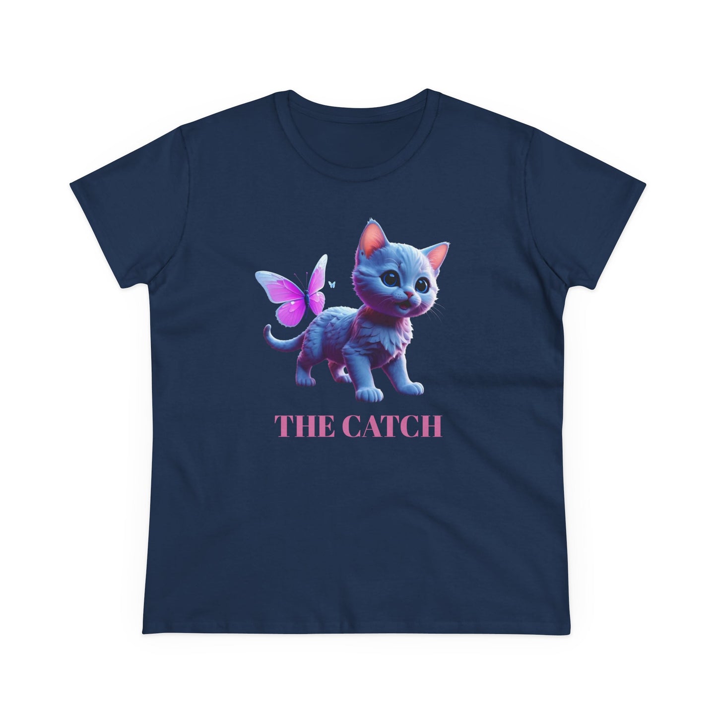 Women's Midweight Cotton Tee - THE CATCH