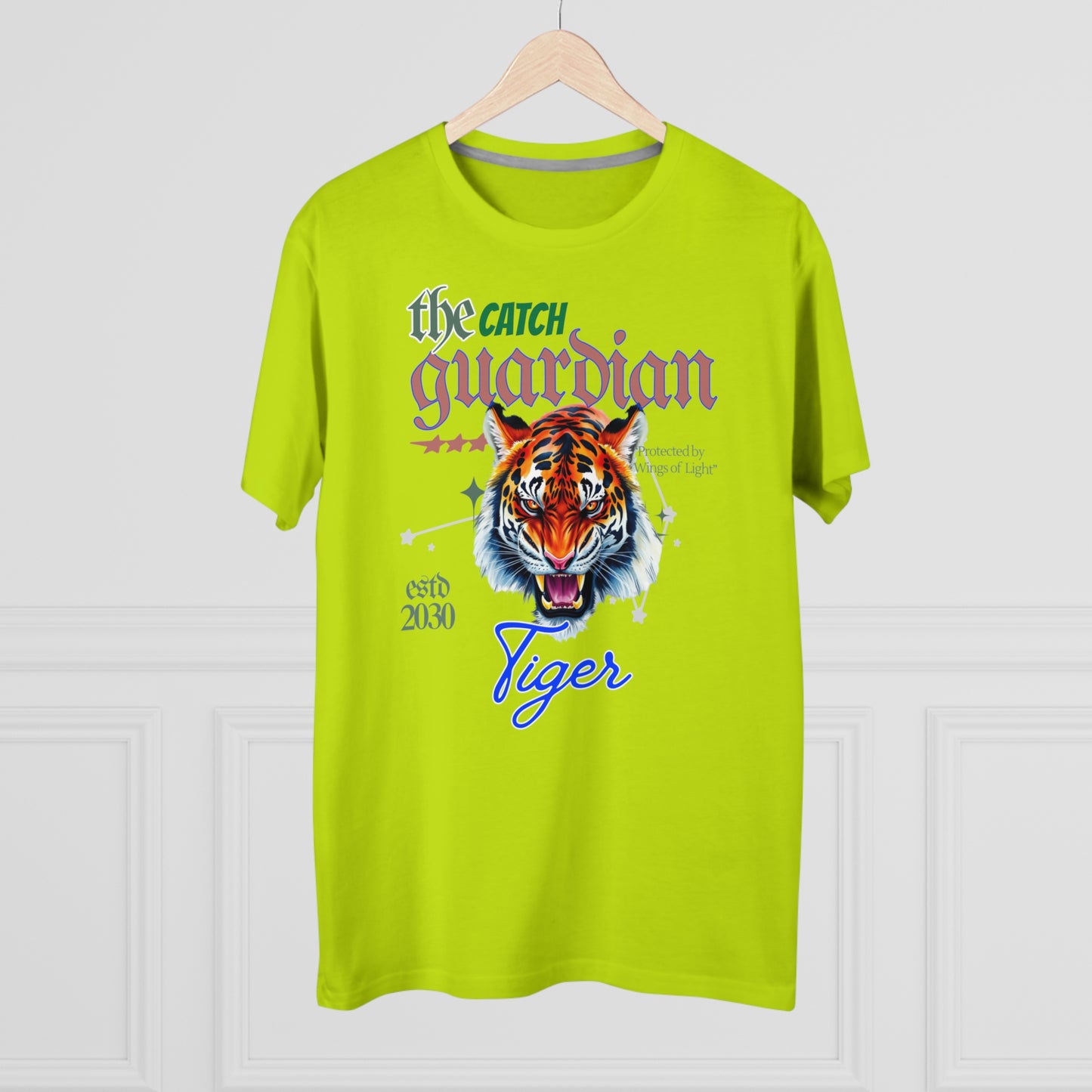 Men's Modern-fit Tiger Graphic Tee - The Catch Guardian 2030