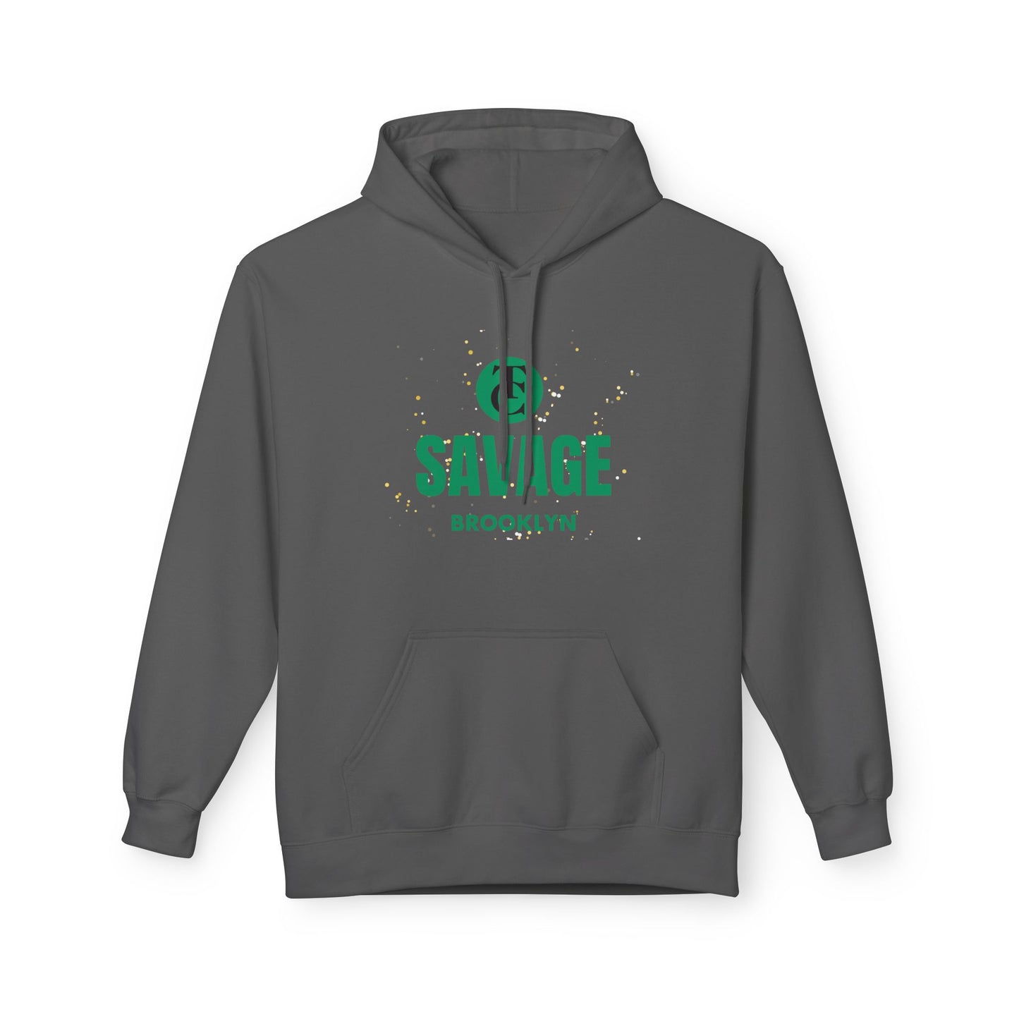 Savage Brooklyn Midweight Fleece Hoodie - Casual Streetwear Fashion - THE CATCH