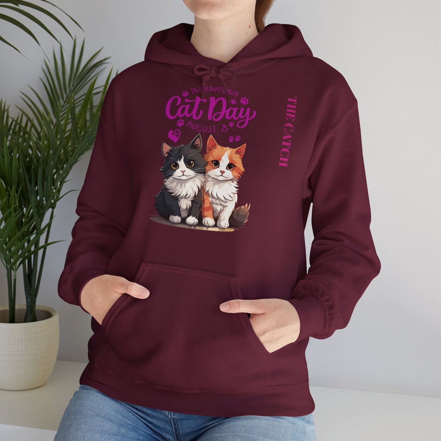 Cute Cat Day Hoodie - Celebrate Your Feline Friends!