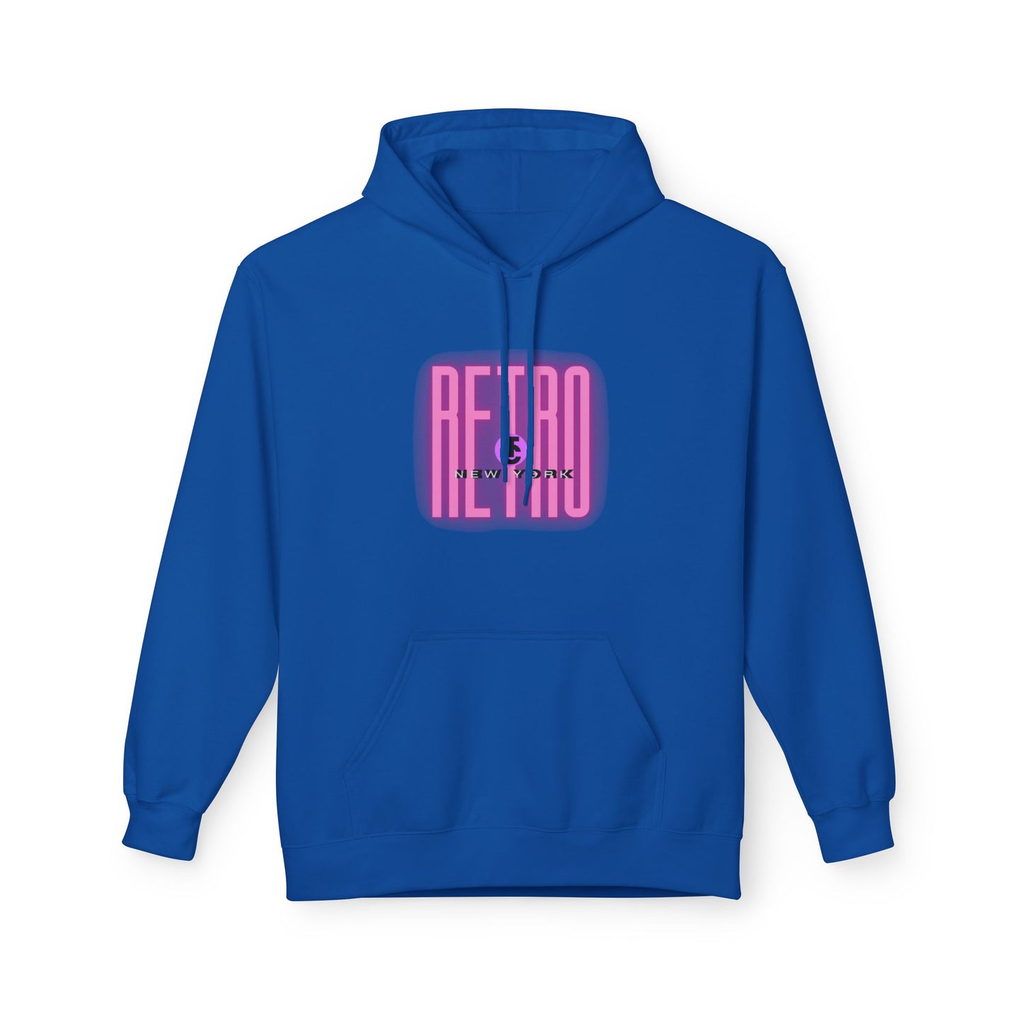 Retro New York Fleece Hoodie, 80s Style Sweatshirt, Vintage Hoodie, Casual Streetwear, Trending Fashion - THE CATCH